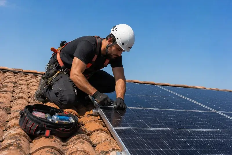 Maintenance et monitoring de panneaux solaires à Saint-Étienne-des-Sorts
