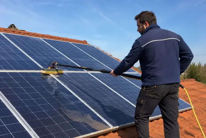Nettoyage et entretien de panneaux solaires à Saint-Étienne-des-Sorts